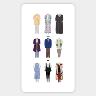 Dorothy Zbornak outfits - with bonus Sticker